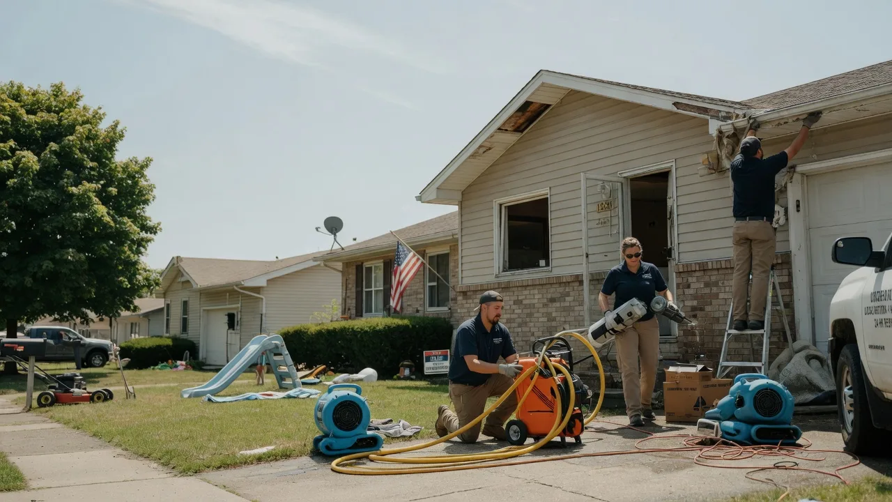 Water Damage Restoration in Lindsborg, KS near me